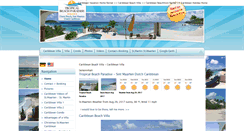 Desktop Screenshot of caribbean-villa.info